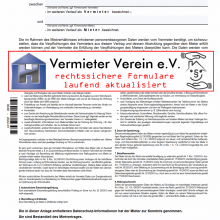 datenschutz mietvertrag